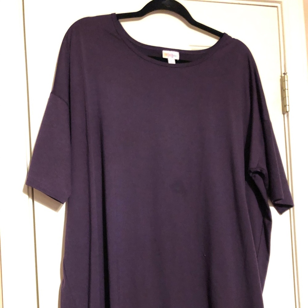 Lularoe solid purple irma XL